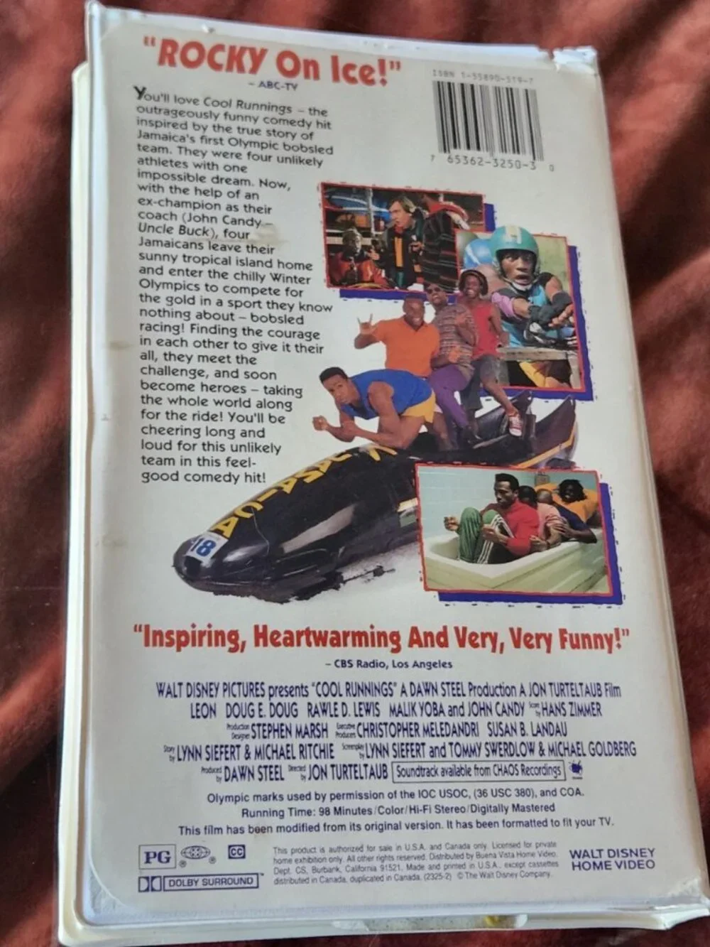 Cool Runnings - 1993 - Clamshell VHS
